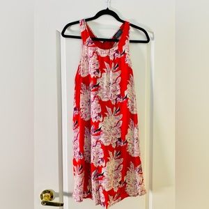 ASTR floral racer back dress